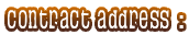 Contract address: